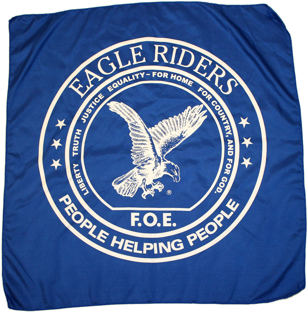 Eagle Riders Bandana – The Fraternal Order of Eagles Store