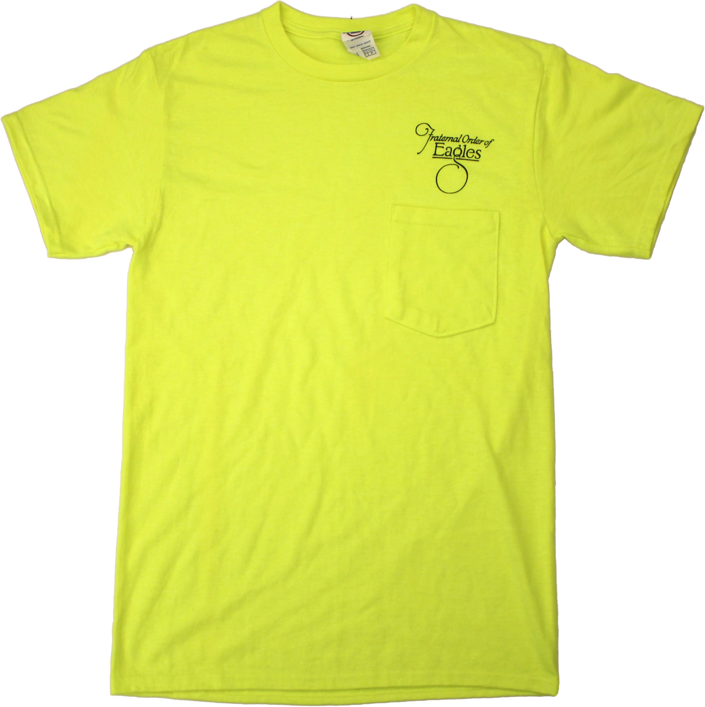 Script Logo Magnum Pocket T-Shirt – The Fraternal Order of Eagles Store