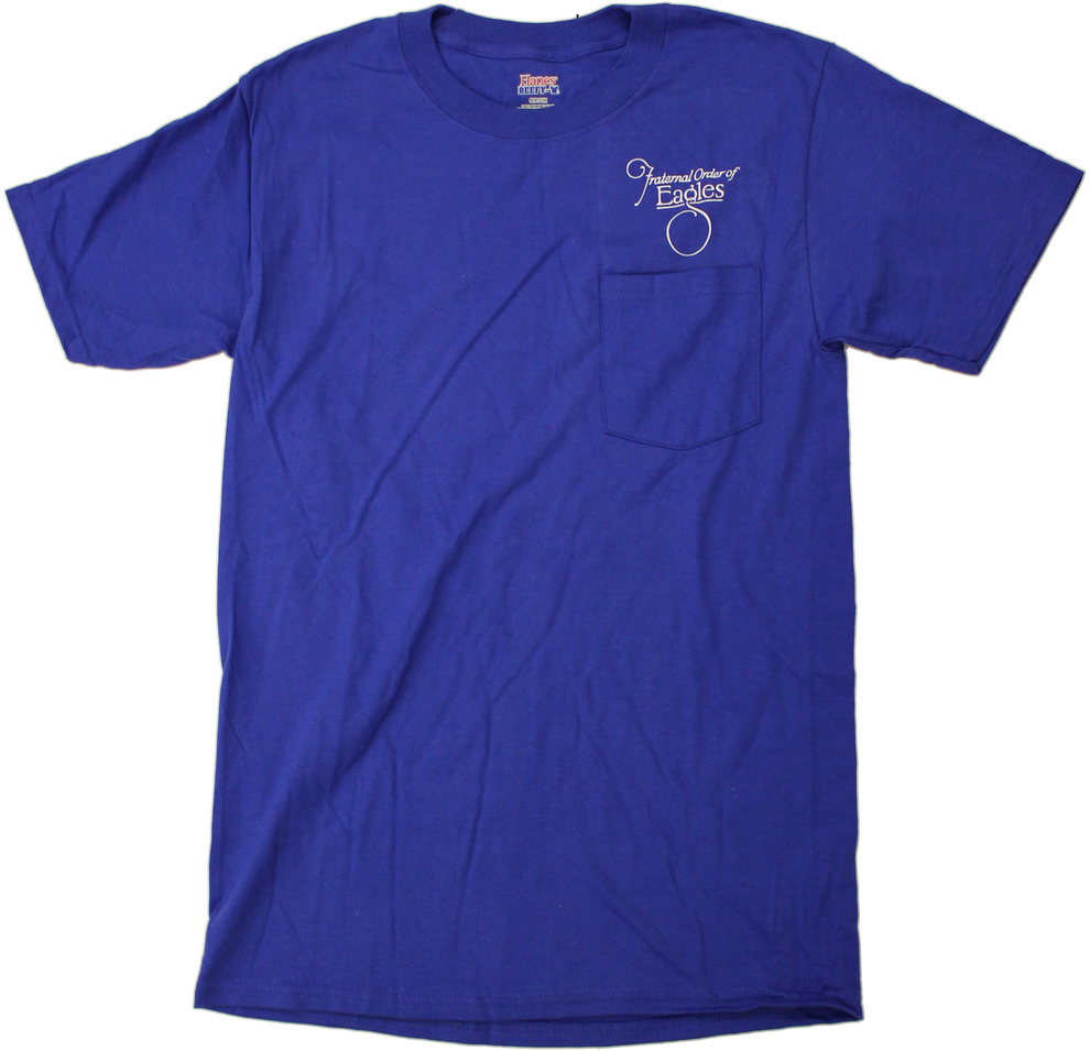 Script Logo Beefy Pocket T-Shirt – The Fraternal Order of Eagles Store