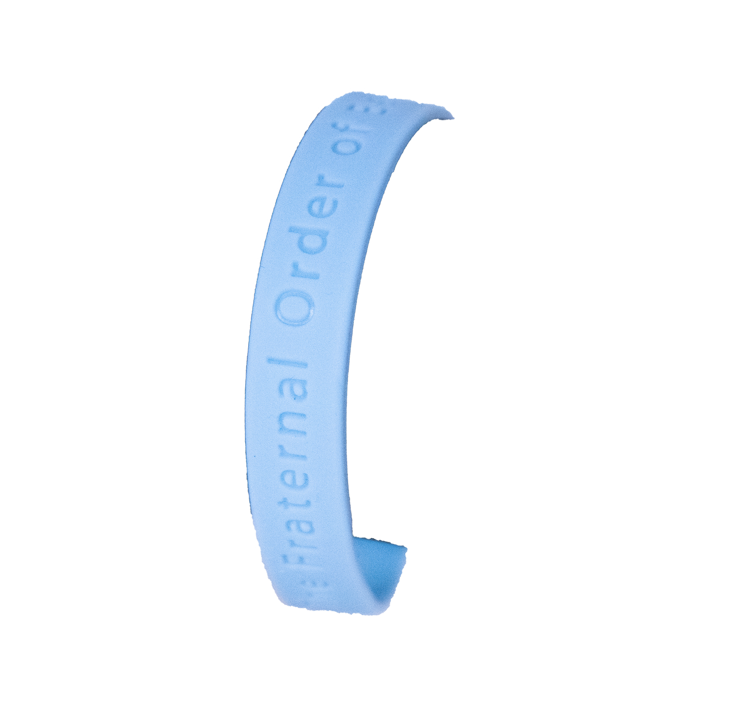 DRC - Light Blue Silicone Wristbands (25/Bag)